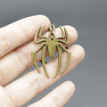 Metal Minimalist Spider Keychain Bag Charm Gift view 3