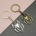 Metal Minimalist Spider Keychain Bag Charm Gift view 1