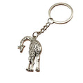 Alloy Giraffe Keychain Bag Charm view 5