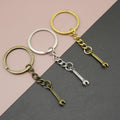 Metal Vintage Wrench Tool Keychain Key Ring Gift view 1