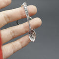 Metal Spoon Shape Keychain For Bag Charm Gift view 4