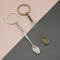 Metal Spoon Shape Keychain For Bag Charm Gift view 1