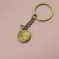Zinc Alloy Simple Basketball Keychain Sport Gift Key Ring view 6