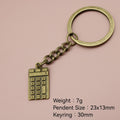 Zinc Alloy Calculator Shape Keychain For Key Ring Gift view 2