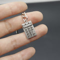 Zinc Alloy Calculator Shape Keychain For Key Ring Gift view 4