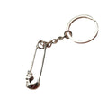 Zinc Alloy Skull Pin Keychain Punk Bag Charm Gift view 5