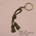 Metal Rope Keychain Bag Charm view 2