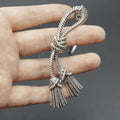 Metal Rope Keychain Bag Charm view 3