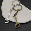 Metal Shovel Keychain Key Ring Gift view 4