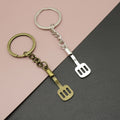 Metal Shovel Keychain Key Ring Gift view 1