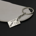 Metal Minimalist Envelope Keychain For Bag Charm Gift view 4