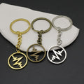 Zinc Alloy Heartbeat Heart Keychain Bag Charm Gift view 3