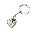 Zinc Alloy Heart Love Keychain Bag Charm Gift view 5