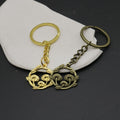Zinc Alloy Mushroom Keychain Forest Bag Charm Gift view 3