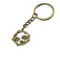 Zinc Alloy Mushroom Keychain Forest Bag Charm Gift view 5