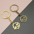 Zinc Alloy Mushroom Keychain Forest Bag Charm Gift view 1
