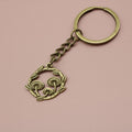 Zinc Alloy Mushroom Keychain Forest Bag Charm Gift view 6