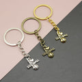 Metal I Love Softball Keychain Gift For Sports Fans view 1