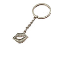 Metal Sexy Lips Keychain Bag Charm view 5