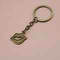 Metal Sexy Lips Keychain Bag Charm view 6