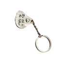 Metal Heart Nameplate Keychain Bag Charm Gift For Daily Use view 5