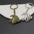 Metal Tropical Fish Keychain Bag Charm Gift Accessory view 3