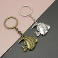 Metal Tropical Fish Keychain Bag Charm Gift Accessory view 1