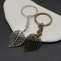 Zinc Alloy Minimal Leaf Keychain Bag Charm Fashion Accessory view 3