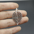 Zinc Alloy Minimal Leaf Keychain Bag Charm Fashion Accessory view 4
