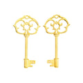 Zinc Alloy Key Charm Pendant No.903485 for DIY Necklace Bracelet Jewelry Making view 3