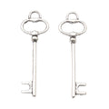 Zinc Alloy Key Charm Pendant No.699241 for DIY Necklace Bracelet Jewelry Making view 2