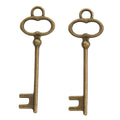 Zinc Alloy Key Charm Pendant No.699241 for DIY Necklace Bracelet Jewelry Making view 3
