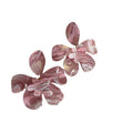 Korean Style Resin Gradient Flower Stud Earrings With Silver Needle Posts For Women view 5