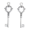Zinc Alloy Key Charm Pendant No.331284 for DIY Necklace Bracelet Jewelry Making view 3
