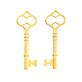 Zinc Alloy Key Charm Pendant No.881558 for DIY Necklace Bracelet Jewelry Making view 3