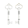 Zinc Alloy Key Charm Pendant No.881558 for DIY Necklace Bracelet Jewelry Making view 4