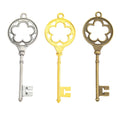 Zinc Alloy Key Charm Pendant No.608873 for DIY Necklace Bracelet Jewelry Making view 5