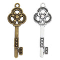 Zinc Alloy Key Charm Pendant No.799441 for DIY Necklace Bracelet Jewelry Making view 4