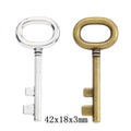 Zinc Alloy Key Charm Pendant No.174071 for DIY Necklace Bracelet Jewelry Making view 1