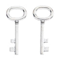 Zinc Alloy Key Charm Pendant No.174071 for DIY Necklace Bracelet Jewelry Making view 3