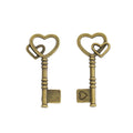 Zinc Alloy Key Charm Pendant No.309898 for DIY Necklace Bracelet Jewelry Making view 2