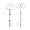 Zinc Alloy Key Charm Pendant No.536825 for DIY Necklace Bracelet Jewelry Making view 3