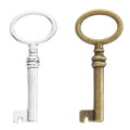 Zinc Alloy Key Charm Pendant No.641733 for DIY Necklace Bracelet Jewelry Making view 4
