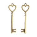 Zinc Alloy Key Charm Pendant No.840531 for DIY Necklace Bracelet Jewelry Making view 2