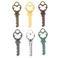 Zinc Alloy Key Charm Pendant No.881257 for DIY Necklace Bracelet Jewelry Making view 5