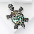 Alloy Enamel Sea Turtle Brooch Pin For Women's Clothing view 2