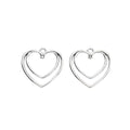 Antique Silver Zinc Alloy Heart Charm Pendant No.390528 for DIY Necklace Bracelet Jewelry Making view 2