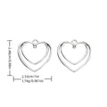 Antique Silver Zinc Alloy Heart Charm Pendant No.390528 for DIY Necklace Bracelet Jewelry Making view 1