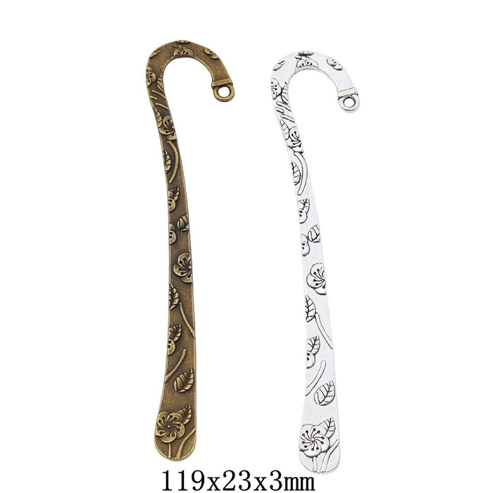Zinc Alloy Bookmark Charm Pendant No.639551 for DIY Necklace Bracelet Jewelry Making