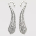 Antique Silver Zinc Alloy Bookmark Charm Pendant No.106476 for DIY Necklace Bracelet Jewelry Making view 2